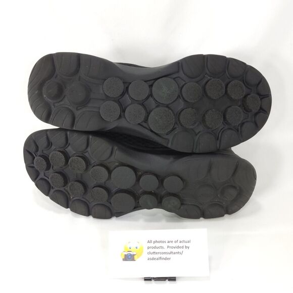 Skechers GoWalk 6 Athletic Lace Up Walking Shoe Womens Size 9.5 124514 Black - Picture 10 of 10